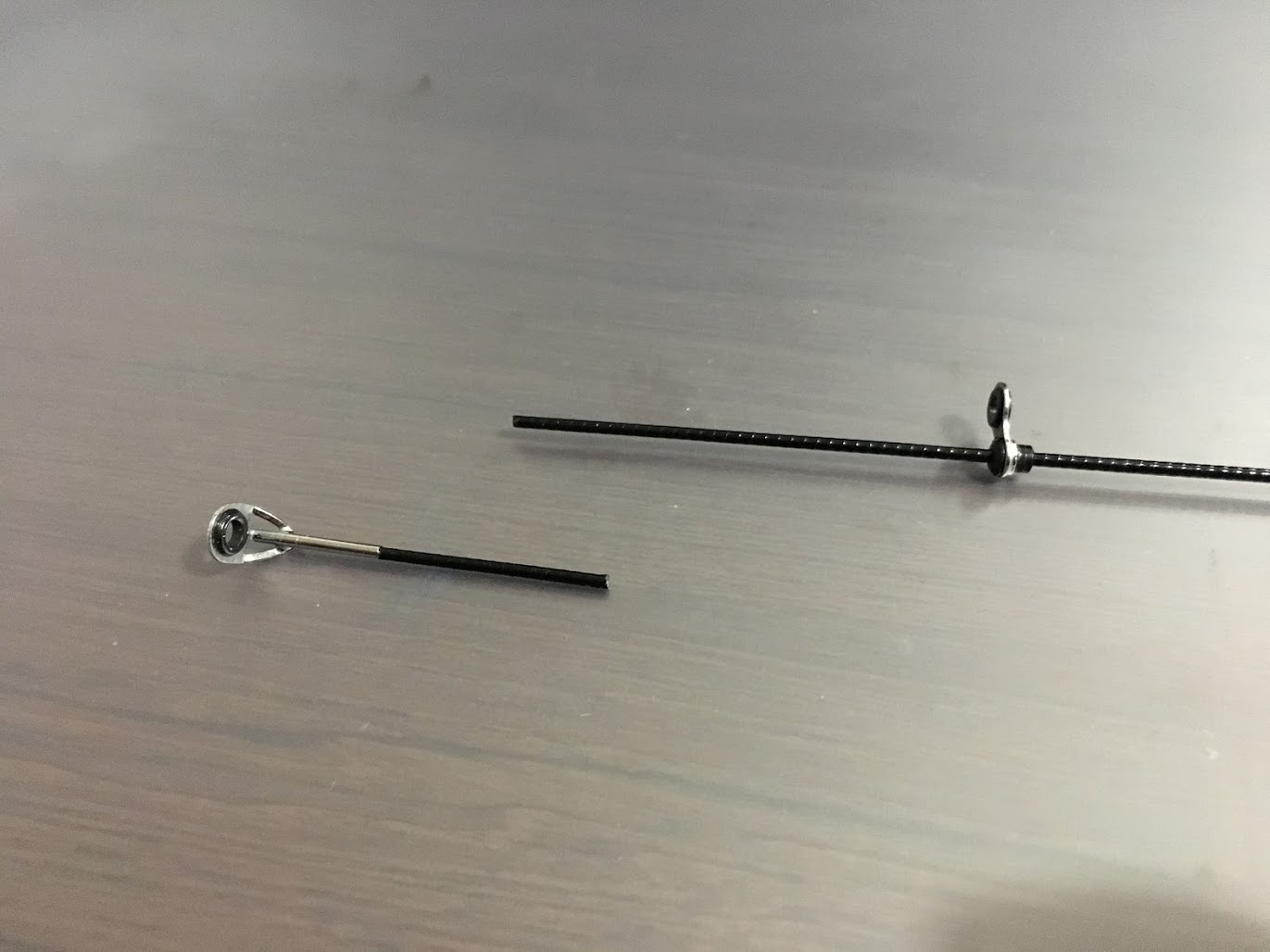 不意に折れてしまう 磯竿の繊細な穂先を補修してみました