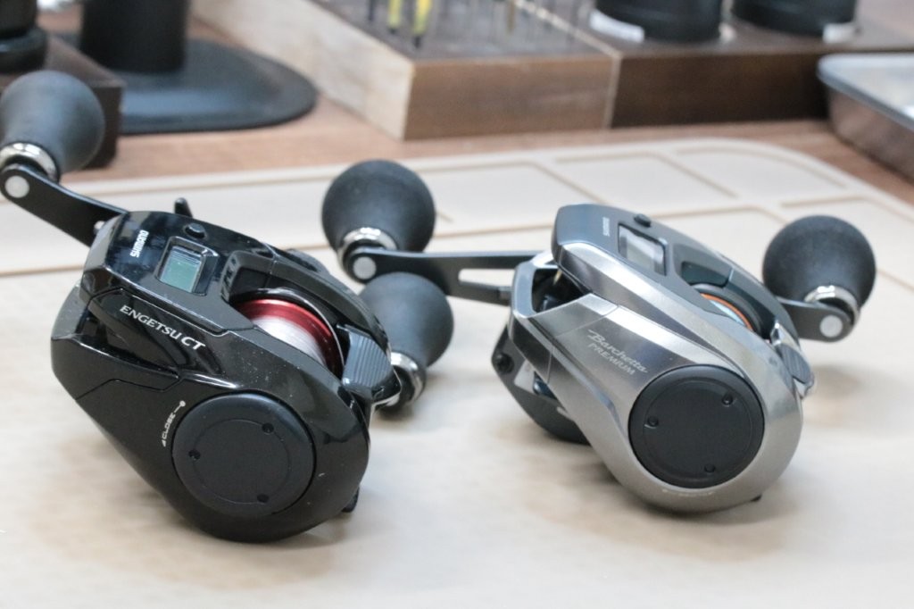 19炎月CT 150PGと24バルケッタプレミアム 150DHXGの修理とOH | リール